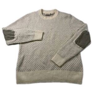 Fjallraven Ovik Nordic Wool Sweater Pullover Crew Neck Outdoor Grandpa Grunge